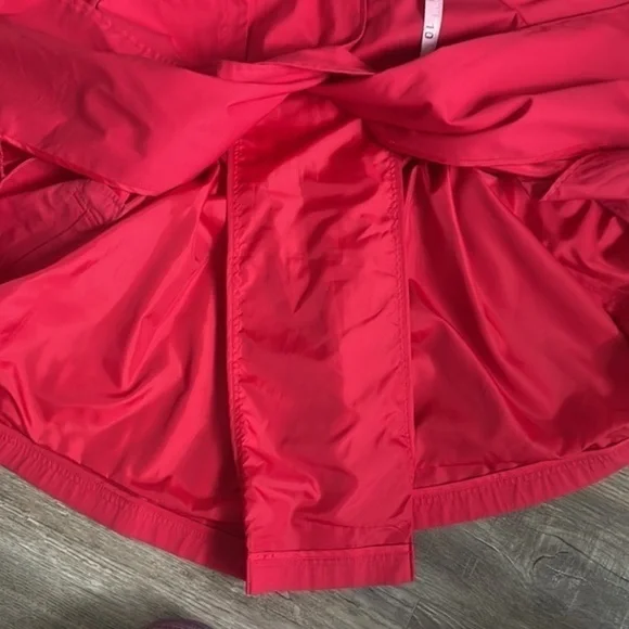 Trina Turk jacket red size Small stunning double breasted statement
